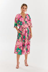 Blushing Mint midi-jurk